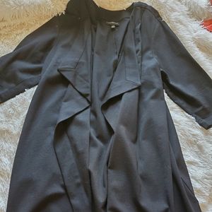 Black sweater jacket